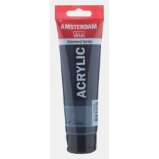Amsterdam Standart Akrilik Boya 120 ML Paynes Grey 708 – Profesyonel Derin Gri Ton