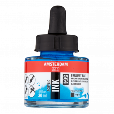 Amsterdam Akrilik Mürekkep 30 ml – Brilliant Blue (564)