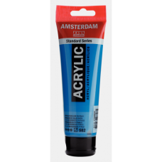 Amsterdam Standart Akrilik Boya 120 ML Phthalo Blue (Mang Blue) – Canlı & Derin Mavi 582