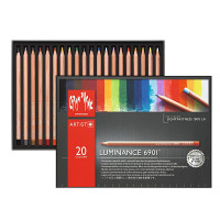 Caran D'ache Luminance 20 Parça Kuru Boya Seti