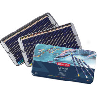 Derwent Drawing 72 Parça Kuru Boya Seti Metal Kutulu