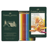 Faber Castell Polychromos 12 Parça Kuru Boya Seti