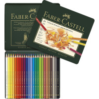 Faber Castell Polychromos 24 Parça Kuru Boya Seti