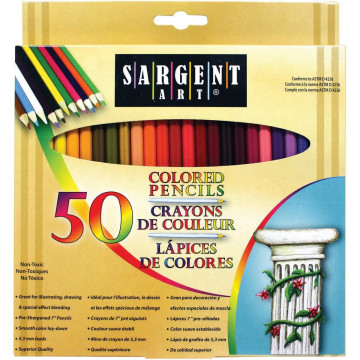 Sargent Art 50 Parça Kuru Boya Seti