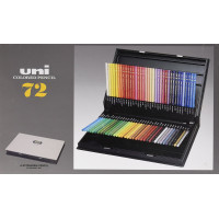 Uni Mitsubishi 72 Parça Kuru Boya Seti