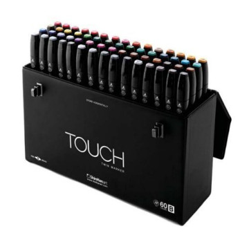 Shinhan Touch Twin 60 Parça B Serisi Marker Kalem Seti