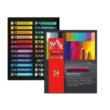 Caran D'ache Neopastel 24 Parça Pastel Boya Seti
