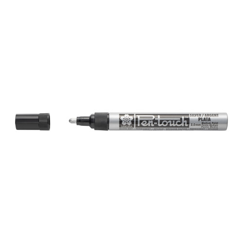 Sakura Pen-Touch Medium Gümüş
