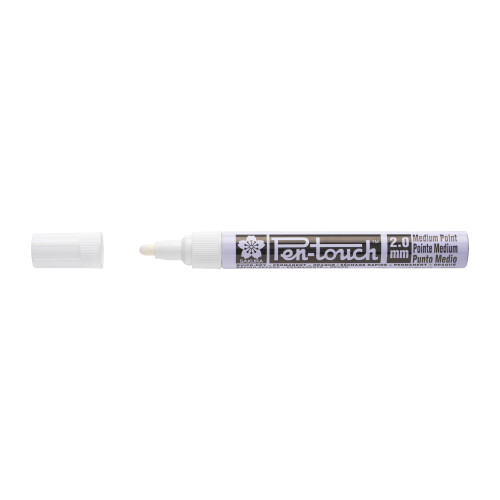 Sakura Pen-Touch Medium Beyaz