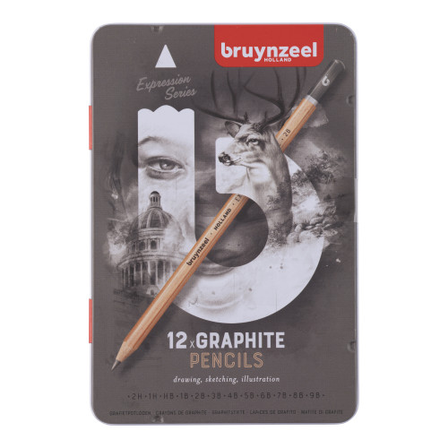 Bruynzeel Expression Dereceli Kalem Seti 12'li