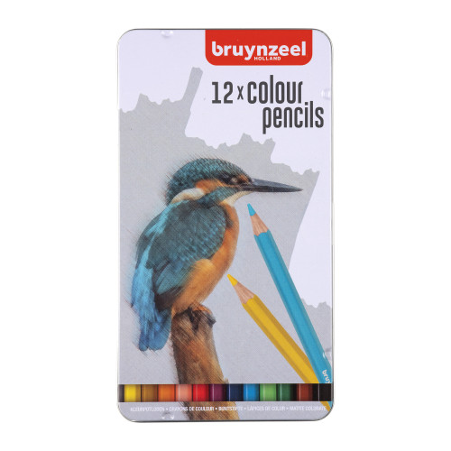 Bruynzeel Renkli Kalem Seti Kingfisher 12 Renk