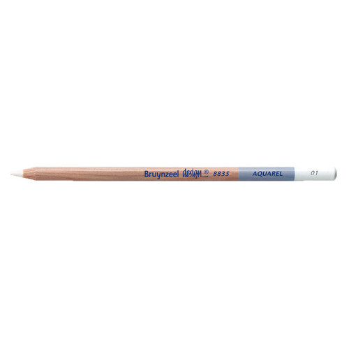 Bruynzeel Design Aquarel Beyaz Kalem