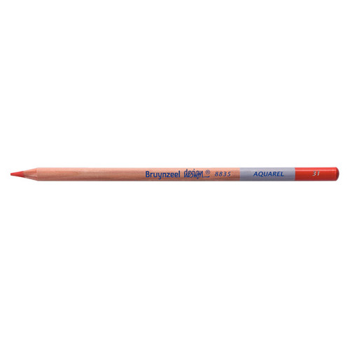 Bruynzeel Design Aquarel Vermillion Kalem