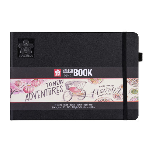 Sakura Defter Eskiz Defteri Krem Kağıt 21 x 14.8 cm 80 Sayfa
