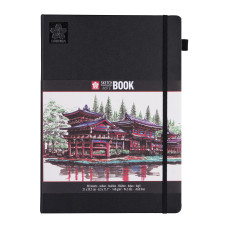 Sakura Defter 21 x 29.7 cm Eskiz Bloğu Krem Kâğıt 140 g 80 Sayfa