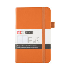 Sakura Defter 9 x 14 cm Turuncu Çizgili 80 YPR