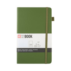 Sakura Defter 13 x 21 cm Yeşil Çizgili 80 Yaprak
