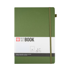 Sakura Defter 21 x 29.7 cm Yeşil Çizgili 80 g/m²