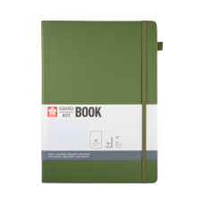 Sakura Defter Yeşil Kareli 21 x 29.7 cm 80 g/m²