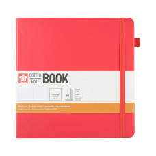 Sakura Defter 20 x 20 cm Kırmızı Noktalı 80 YPR