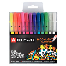 Sakura Gelly Roll Moonlight Serisi 12 Renk