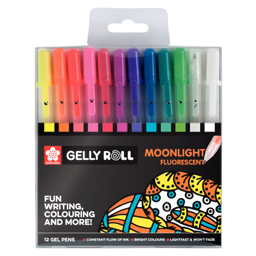 Sakura Gelly Roll Moonlight Serisi 12 Renk