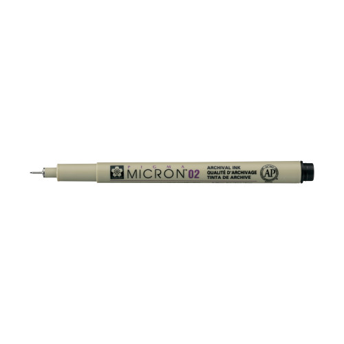 Sakura Pigma Micron 02 0.30 mm Siyah