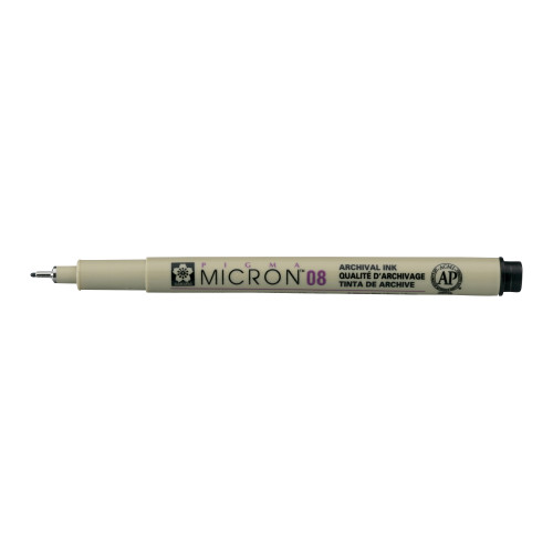 Sakura Pigma Micron 08 Siyah 0.50 mm