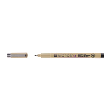 Sakura Pigma Micron 12'li Set 0.70 mm Siyah Kalem