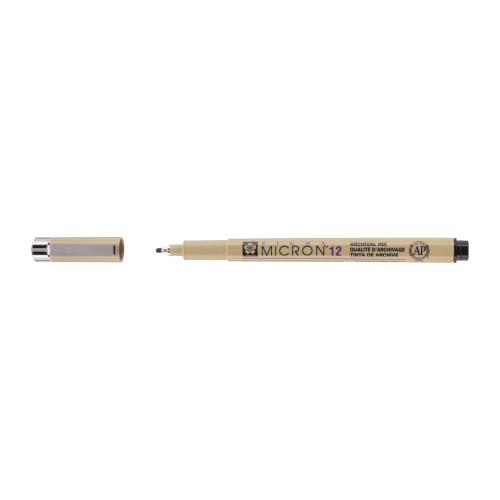 Sakura Pigma Micron 12'li Set 0.70 mm Siyah Kalem