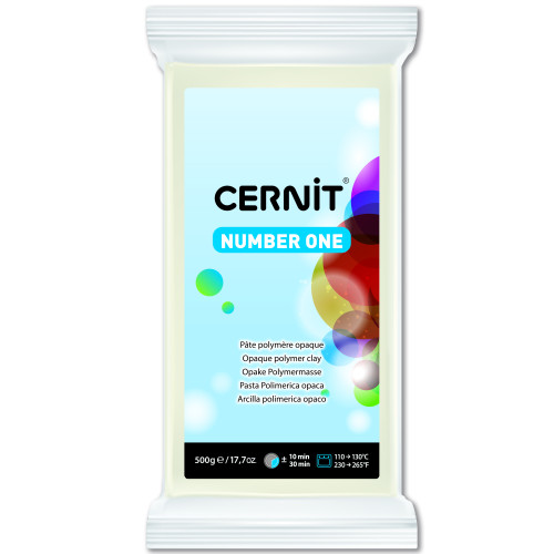 Cernit Number 1 500 g Beyaz Opak