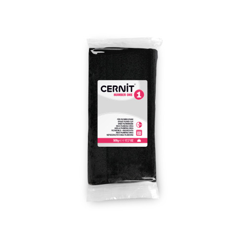 Cernit Number 1 500 g Black