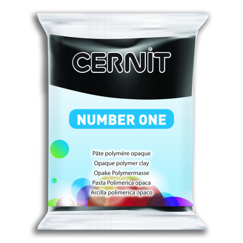 Cernit Number 1 56 g Siyah