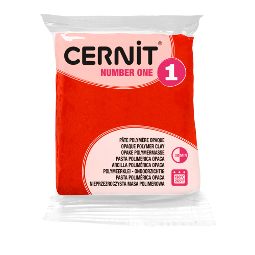 Cernit Number 1 56 g Poppy Red