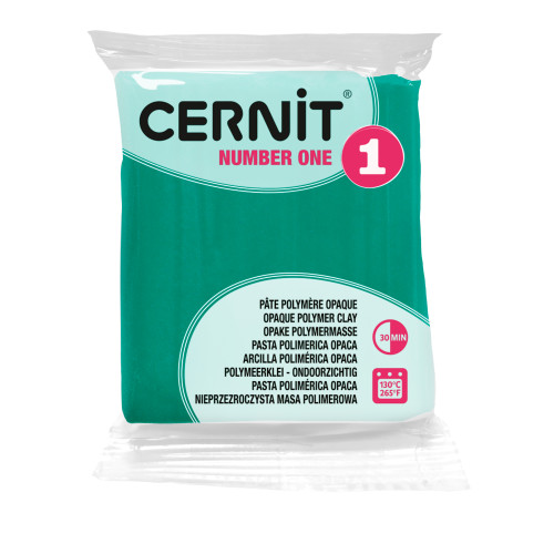 Cernit Number 1 56 g Yeşil