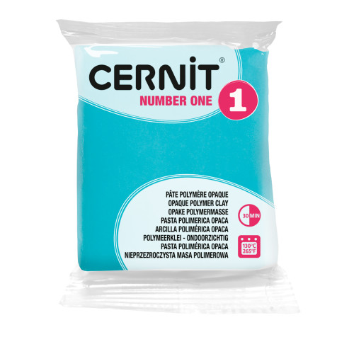 Cernit Number 1 56 g Turquoise Green