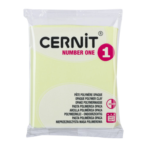 Cernit Number 1 56 g Pastel Sarı