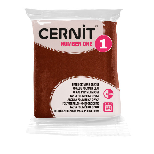 Cernit Number 1 56 g Brown