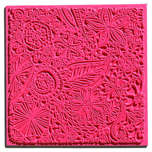 Cernit Texture Plate Flowers