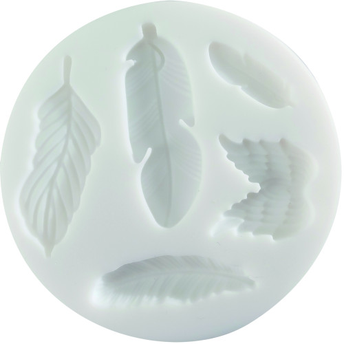 Cernit Silicone Mould Feathers