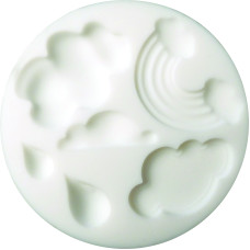 Cernit Silicone Mould Ø 7 cm Clouds