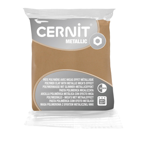 Cernit Metallic 56 gr Champagne