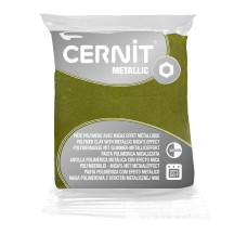 Cernit Metallic 56 gr Green Gold