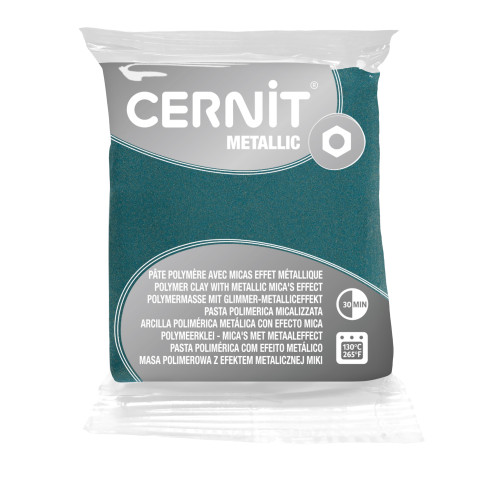 Cernit Metallic 56 gr Turquoise Gold