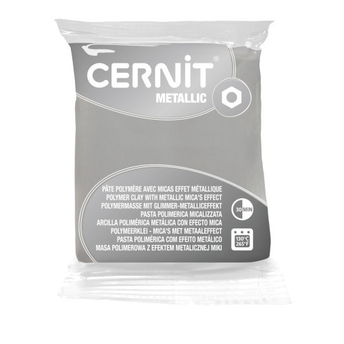 Cernit Metallic 56 gr Pearl White