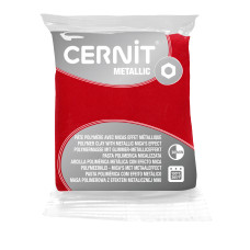 Cernit Metallic 56 gr Red