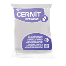 Cernit Translucent 56 g Glitter White