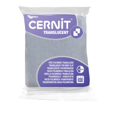Cernit Translucent 56 g Glitter Silver