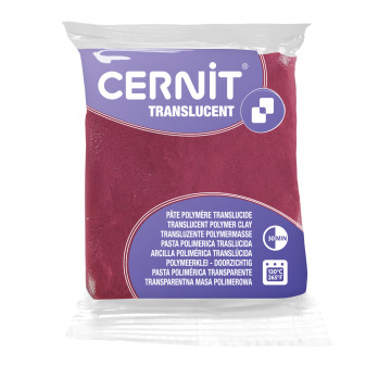 Cernit Translucent 56 g Wine Red
