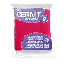 Cernit Translucent 56 g Ruby Red